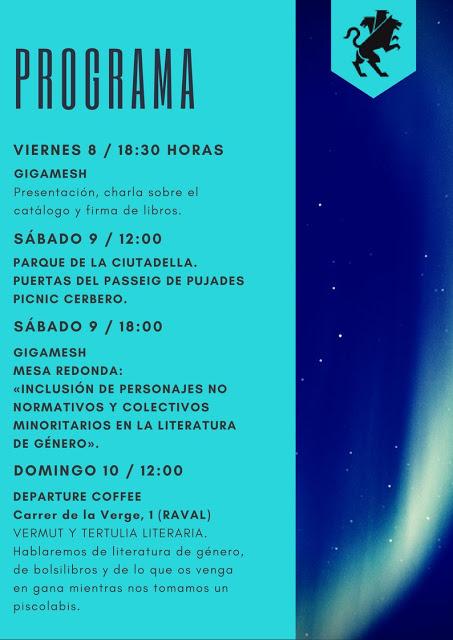 Cambios en el programa de Editorial Cerbero para su evento barcelones