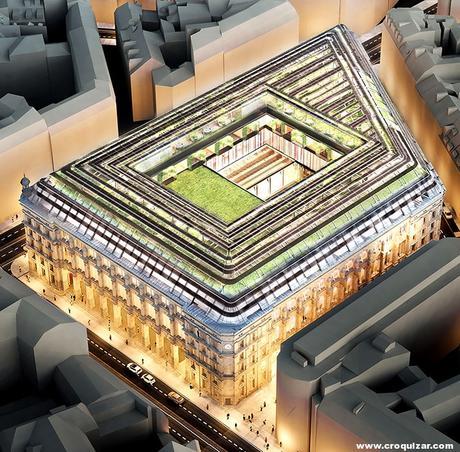 Reestructuración de “La Poste du Louvre” – D. Perrault Reestructuración de “La Poste du Louvre” – D. Perrault