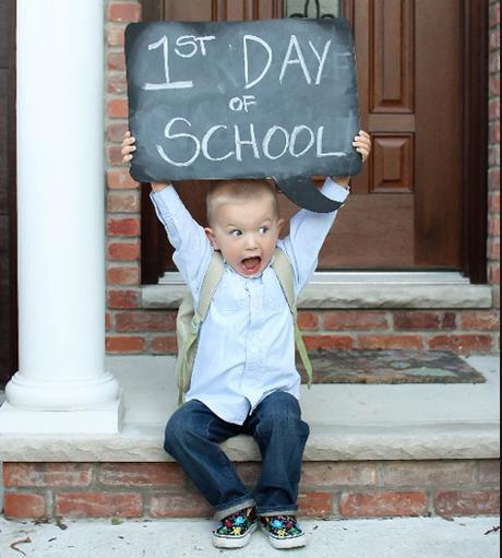 7 Ideas de fotografías para el primer día de colegio