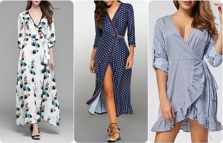 Mirando ropa de temporada...