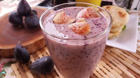 Batido de higos y soja