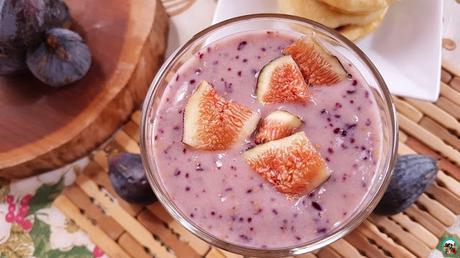 Batido de higos y soja