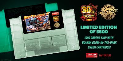 Sigue la fiebre por la SNES con la edición aniversario de 'Street Fighter II'. Un cartucho 'on fire'