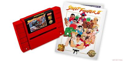 Sigue la fiebre por la SNES con la edición aniversario de 'Street Fighter II'. Un cartucho 'on fire'