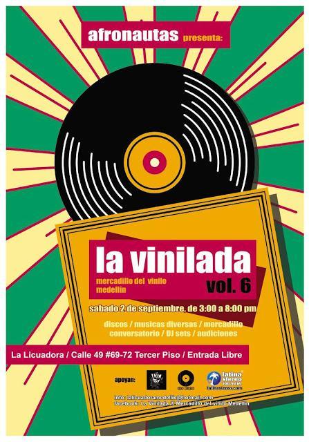 La Vinilada Vol. 6 / Mercadillo del vinilo Medellín