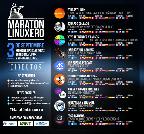 Este domingo no te pierdas el primer Maratón linuxero