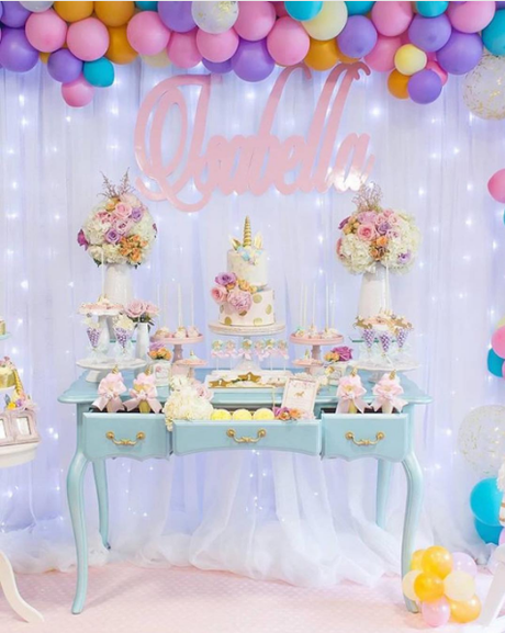 10 ideas para un Baby Shower de Unicornio