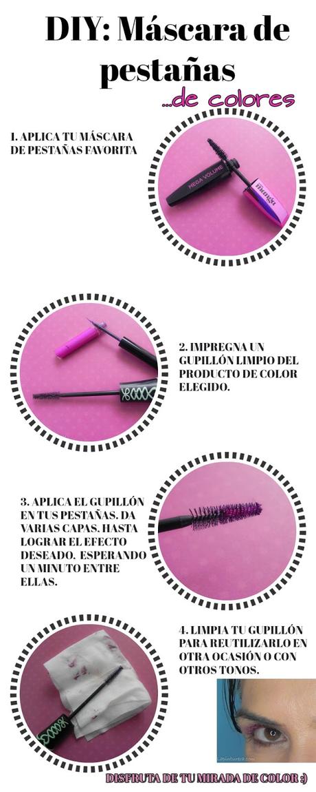 Maquillaje y DIY: Haz tu propia máscara de pestañas de colores