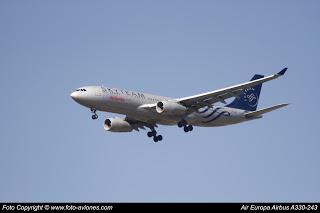 Avión Airbus A330 EC-LNH