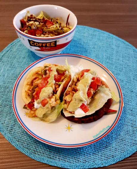 TACOS DE PESCADO EN TORTILLAS DE ALMENDRAS