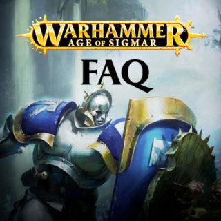 Pre-pedidos de la semana que viene para W40K y Faqs para AoS