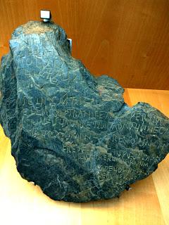 Algunas cerámicas del Museo arqueológico de Zamora.