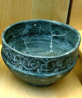 Algunas cerámicas del Museo arqueológico de Zamora.