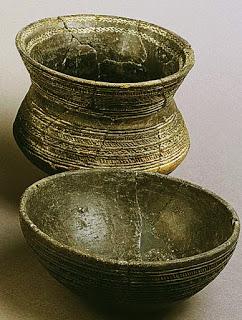 Algunas cerámicas del Museo arqueológico de Zamora.