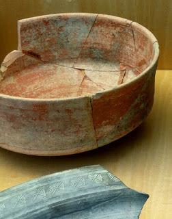 Algunas cerámicas del Museo arqueológico de Zamora.