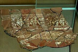 Algunas cerámicas del Museo arqueológico de Zamora.