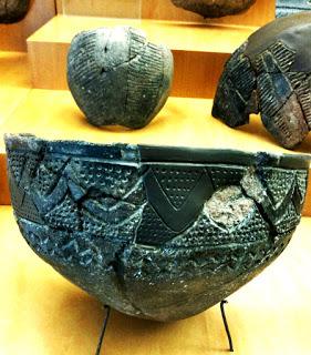 Algunas cerámicas del Museo arqueológico de Zamora.