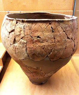 Algunas cerámicas del Museo arqueológico de Zamora.