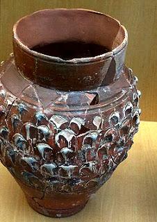 Algunas cerámicas del Museo arqueológico de Zamora.