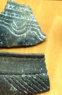 Algunas cerámicas del Museo arqueológico de Zamora.