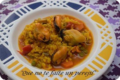 Arroz Caldoso con Mejillones