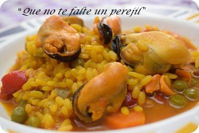 Arroz Caldoso con Mejillones