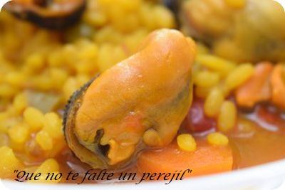 Arroz Caldoso con Mejillones