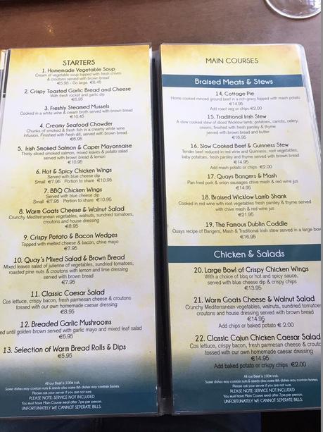 Quays Irish Restaurant