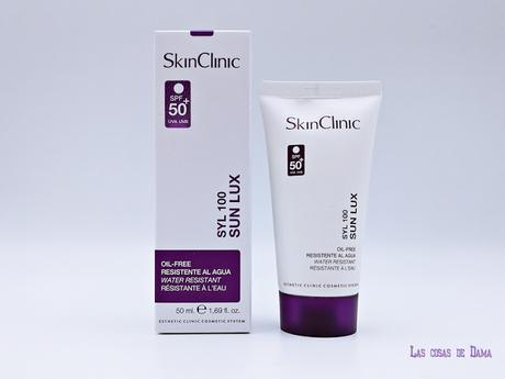 SYL 100 Sun Lux SPF50+ de SkinClinic, el protector solar a prueba de olas SYL 100 Sun Lux SPF50+ SkinClinic proteccion solar sunprotect deportes agua sol belleza beauty dermocosmetica