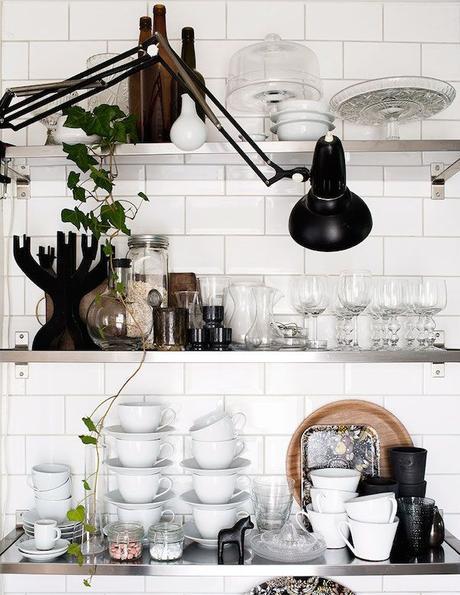 estantes cocina