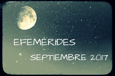 Efemérides Septiembre 2017