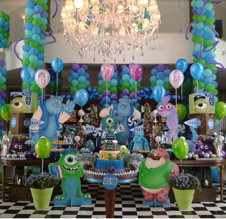 Fiesta tematica de  Monster inc