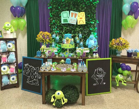 Fiesta tematica de  Monster inc