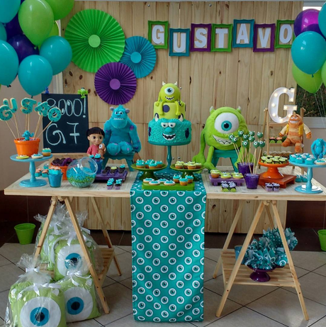 Fiesta tematica de  Monster inc