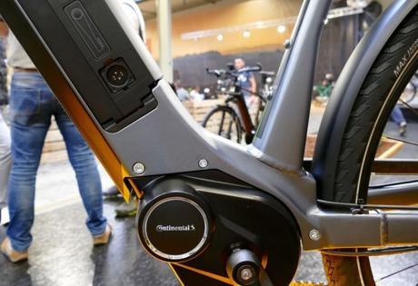 Continental presenta una nuevo motor para bicicletas eléctricas