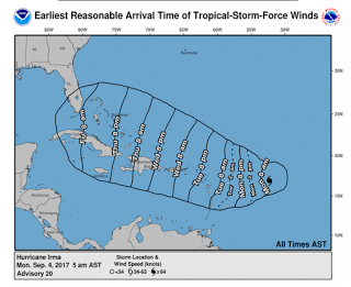 Huracán Irma amenaza al Caribe