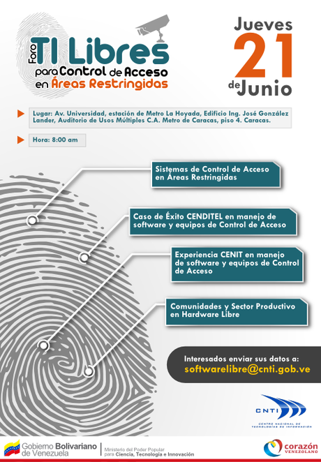 1° foro TI Libres Caracas
