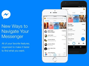Messenger Facebook reorganiza interfaz navegación móvil