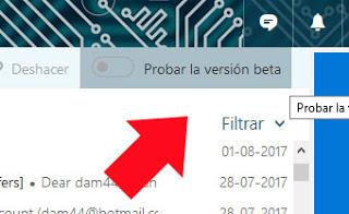 Como iniciar sesion en la nueva versión Beta del correo Outlook