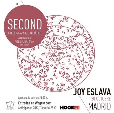 Second dará un concierto especial en la Joy Eslava de Madrid para cerrar la gira de 'Viaje Iniciático'