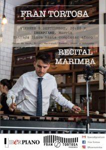 Concierto de marimba: Fran Tortosa