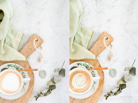 arte latte con photoshop montaje fotográfico