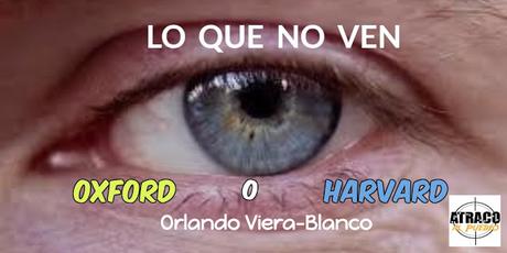 LO QUE NO VEN OXFORD O HARVARD...