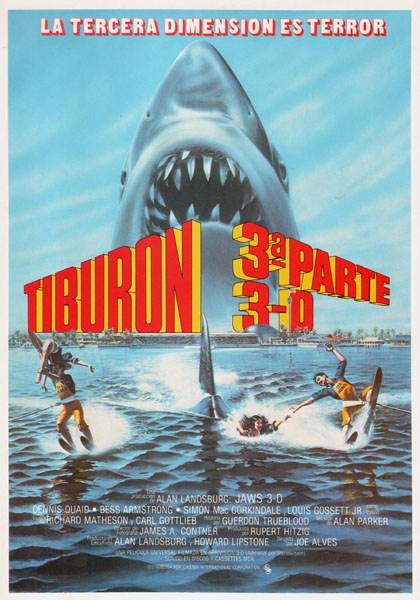 El gran tiburón (Tiburón 3) (1983), mandíbulas en 3 dimensiones