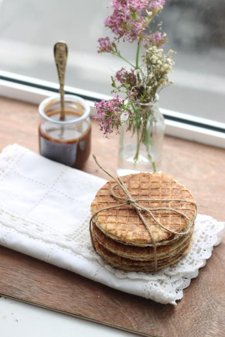 Stroopwafel o Galletas holandesas caseras