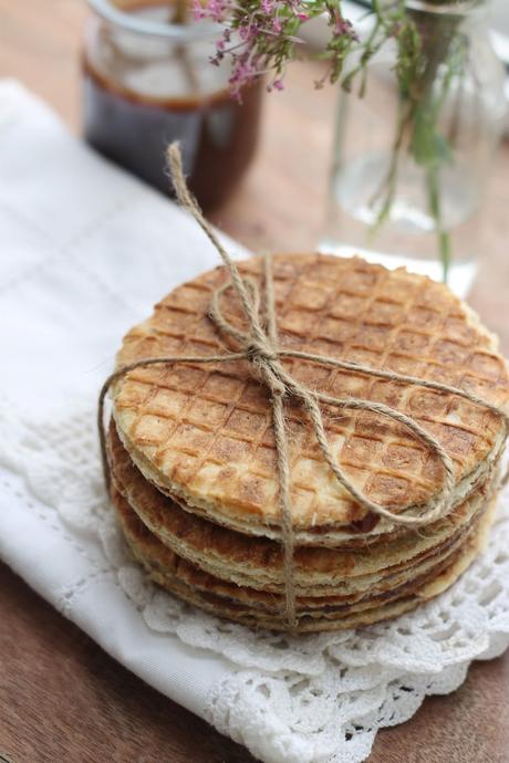 Stroopwafel o Galletas holandesas caseras