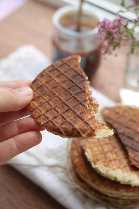 Stroopwafel o Galletas holandesas caseras