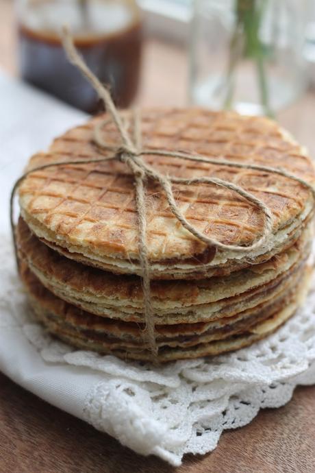 Stroopwafel o Galletas holandesas caseras