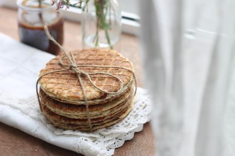 Stroopwafel o Galletas holandesas caseras