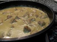 Cerdo con salsa de mostaza sin lactosa